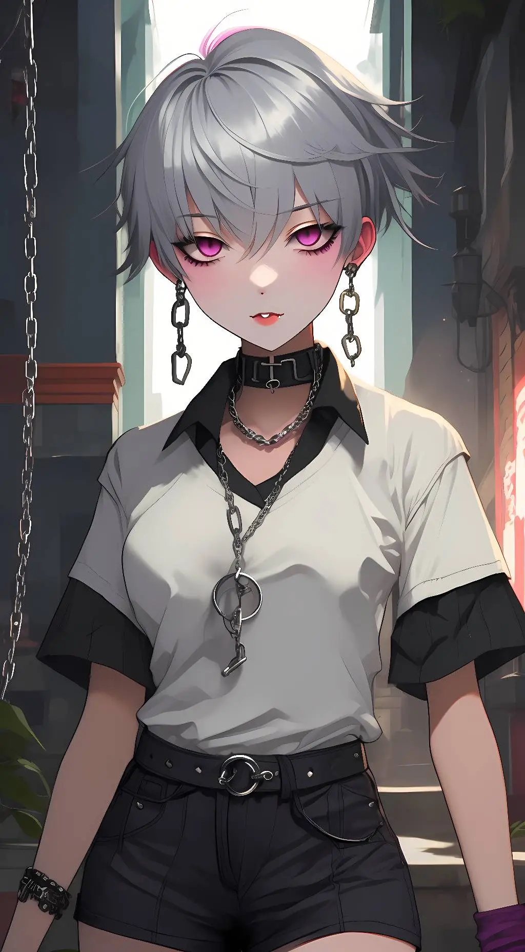 ai character: Nia  background