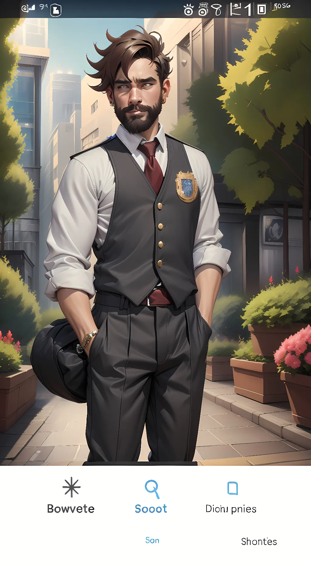 ai character: Afton Family background