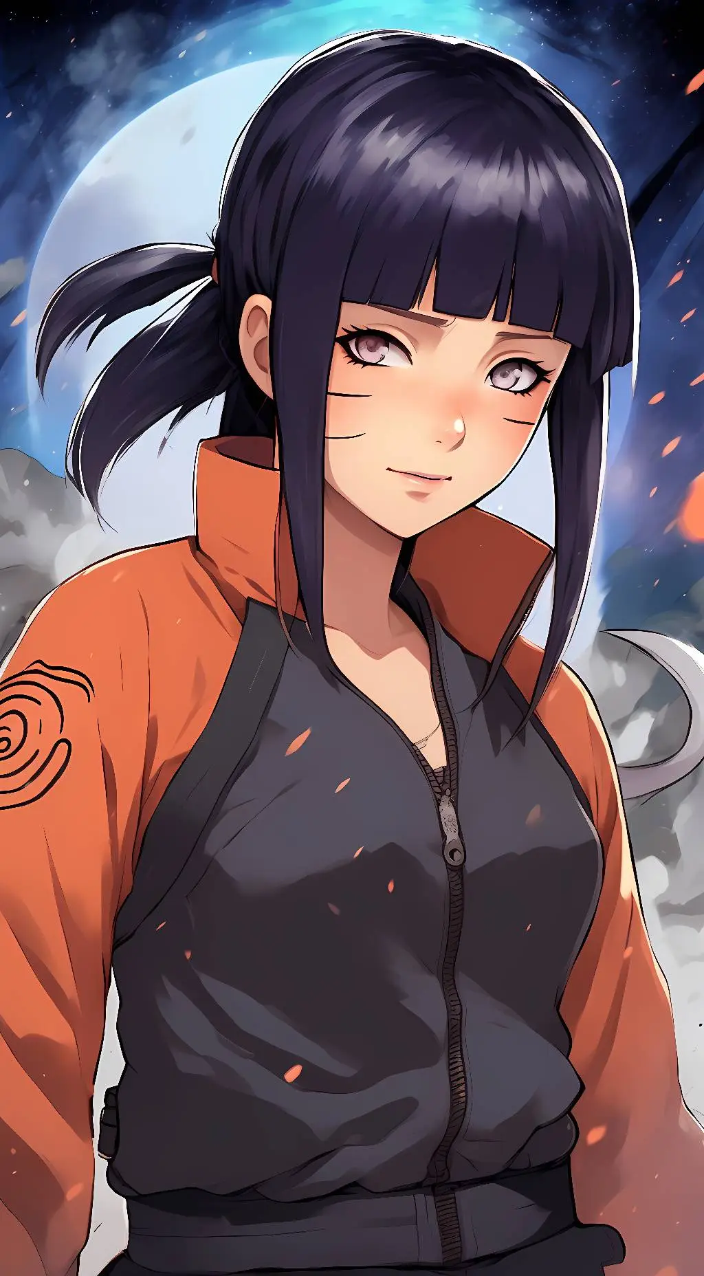ai character: Hinata background