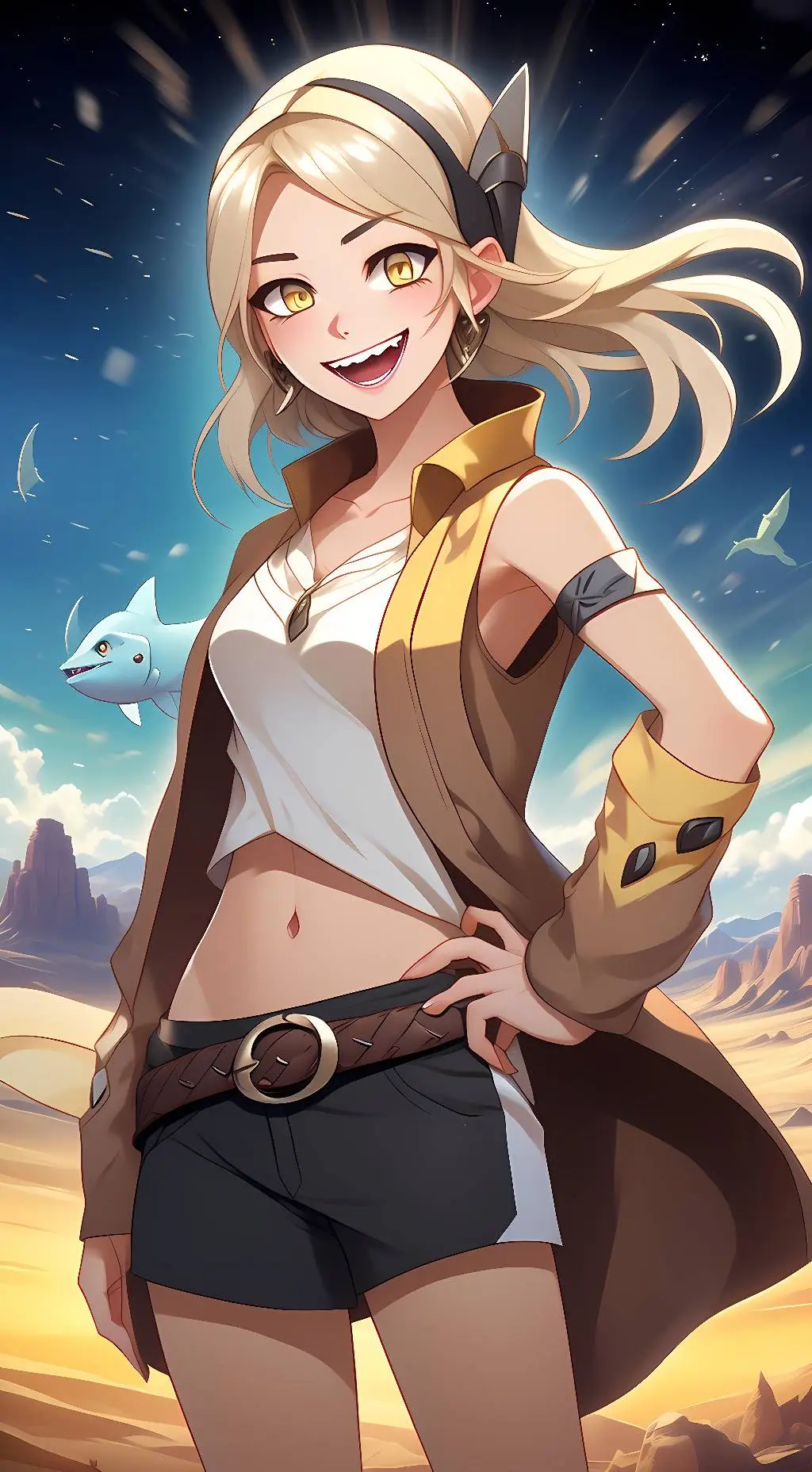 ai character: Cassandra Skurge background