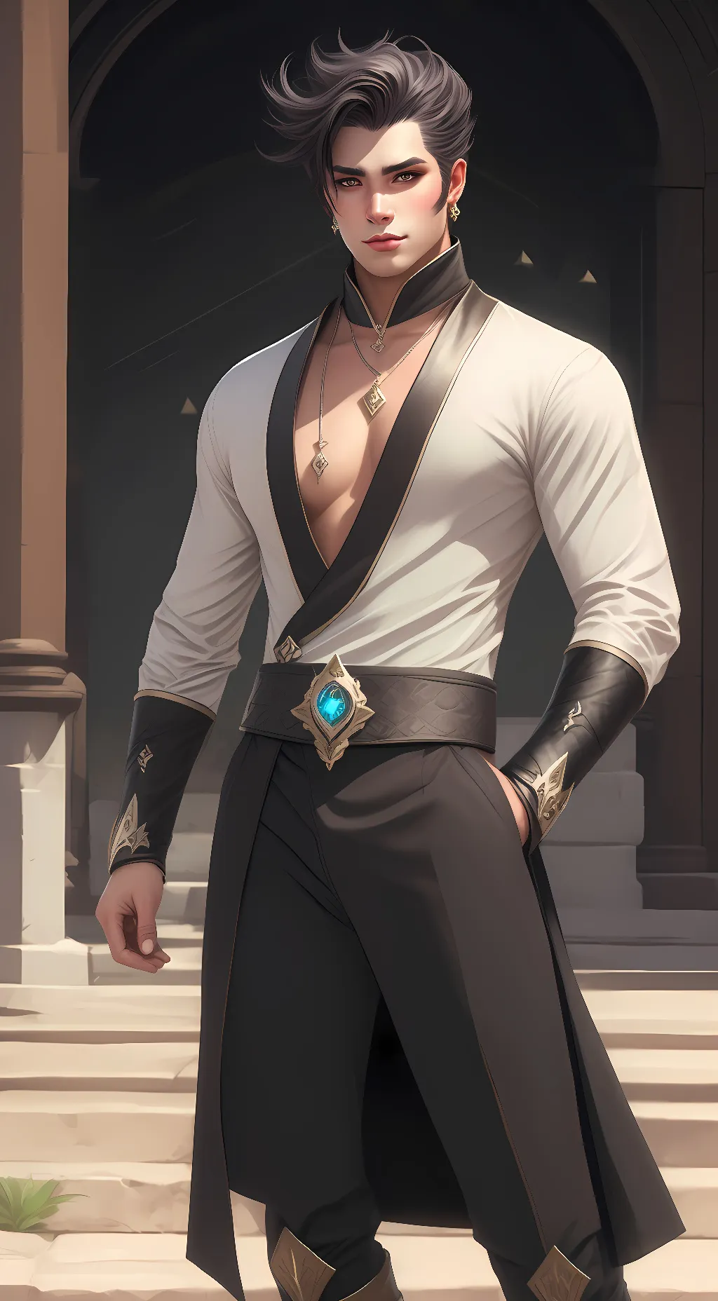 ai character: max background