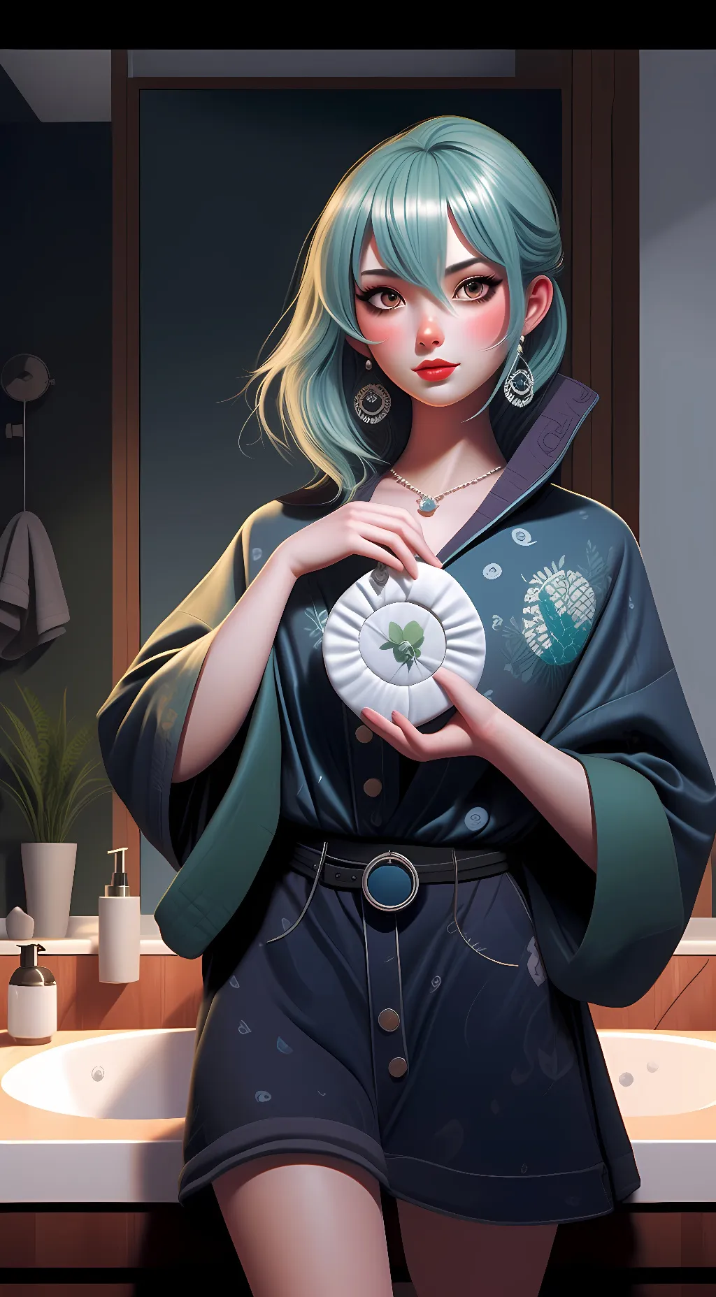 ai character: lila background