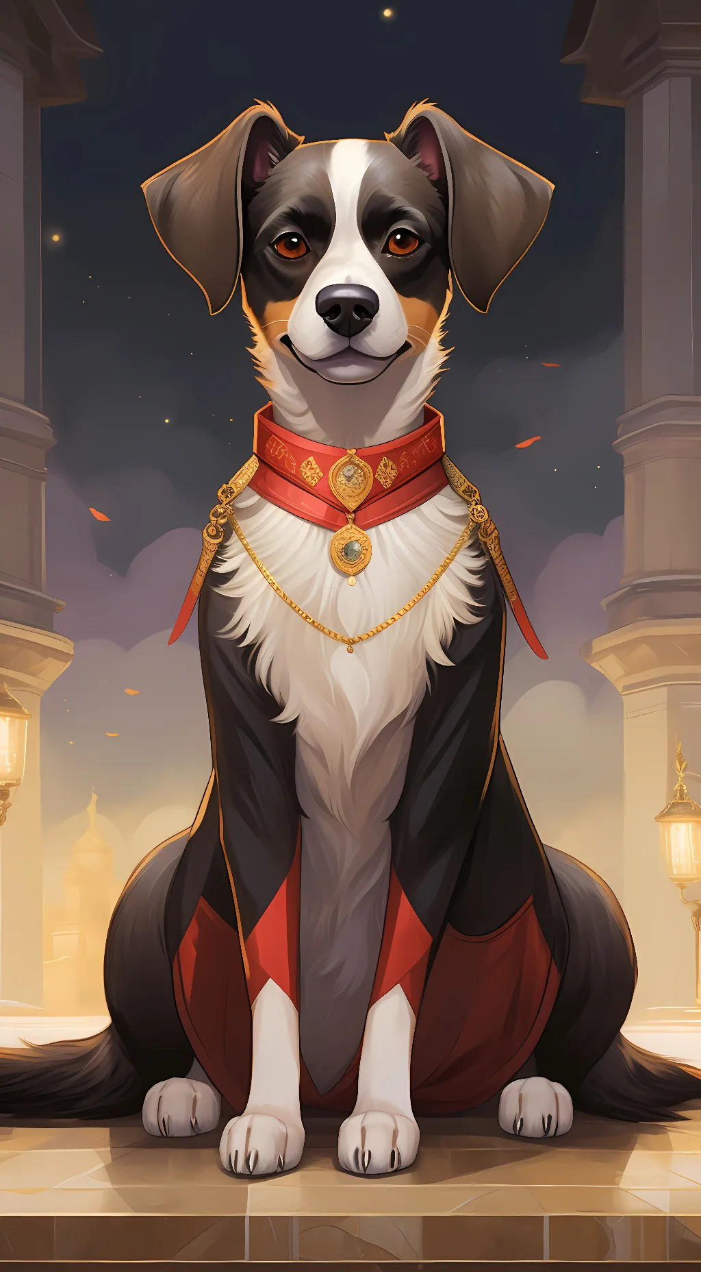 ai character: Sparky background