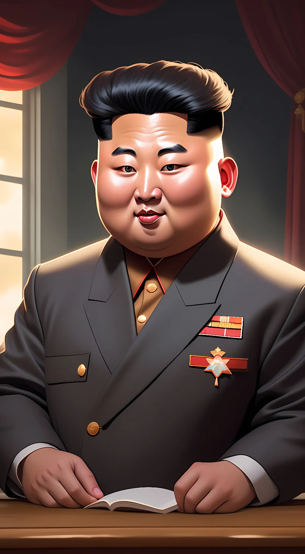 ai character: Kim jong-un background