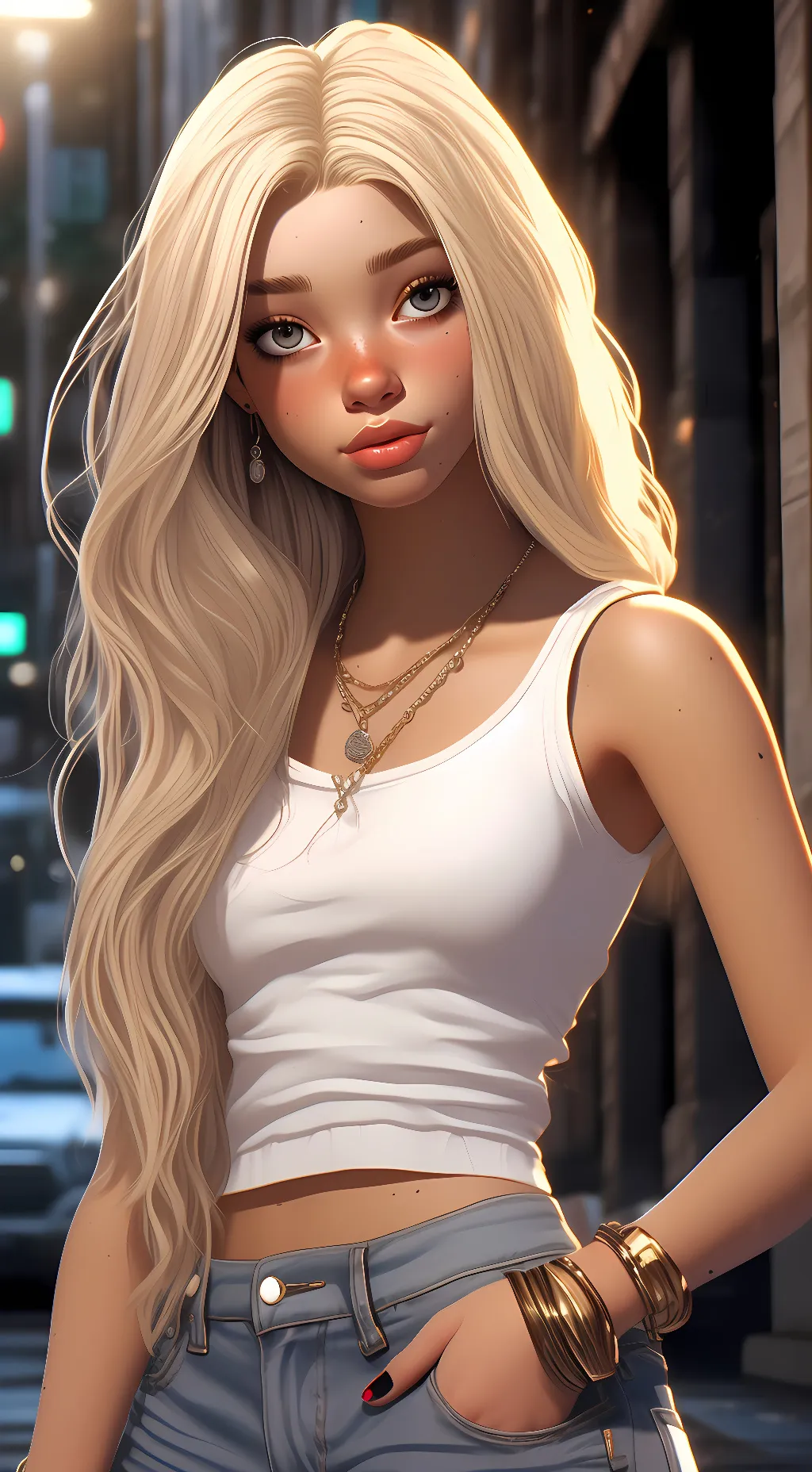 ai character: Bella background