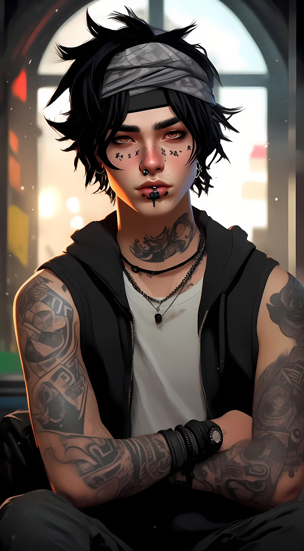 ai character: Oz background