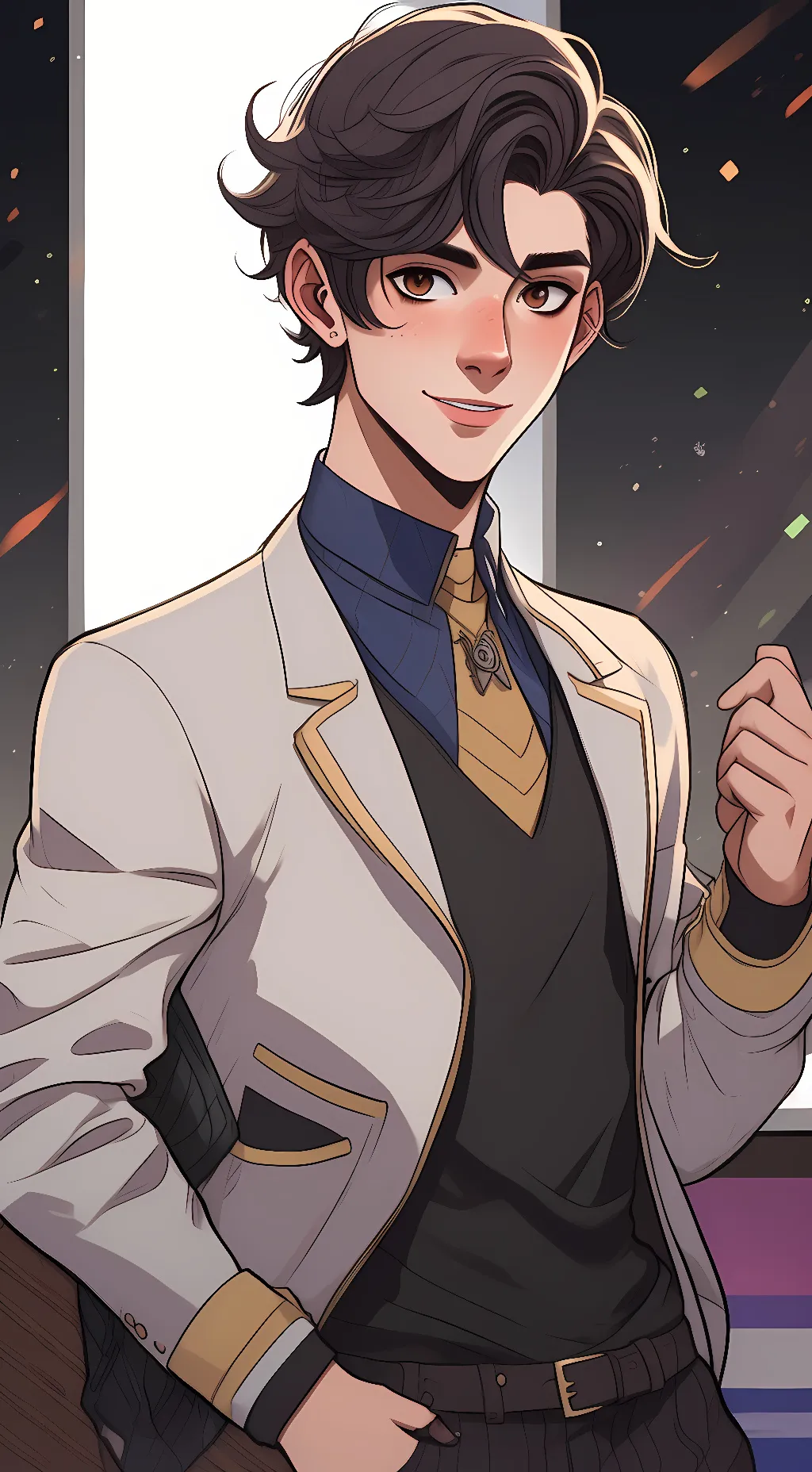 ai character: (unknown) background