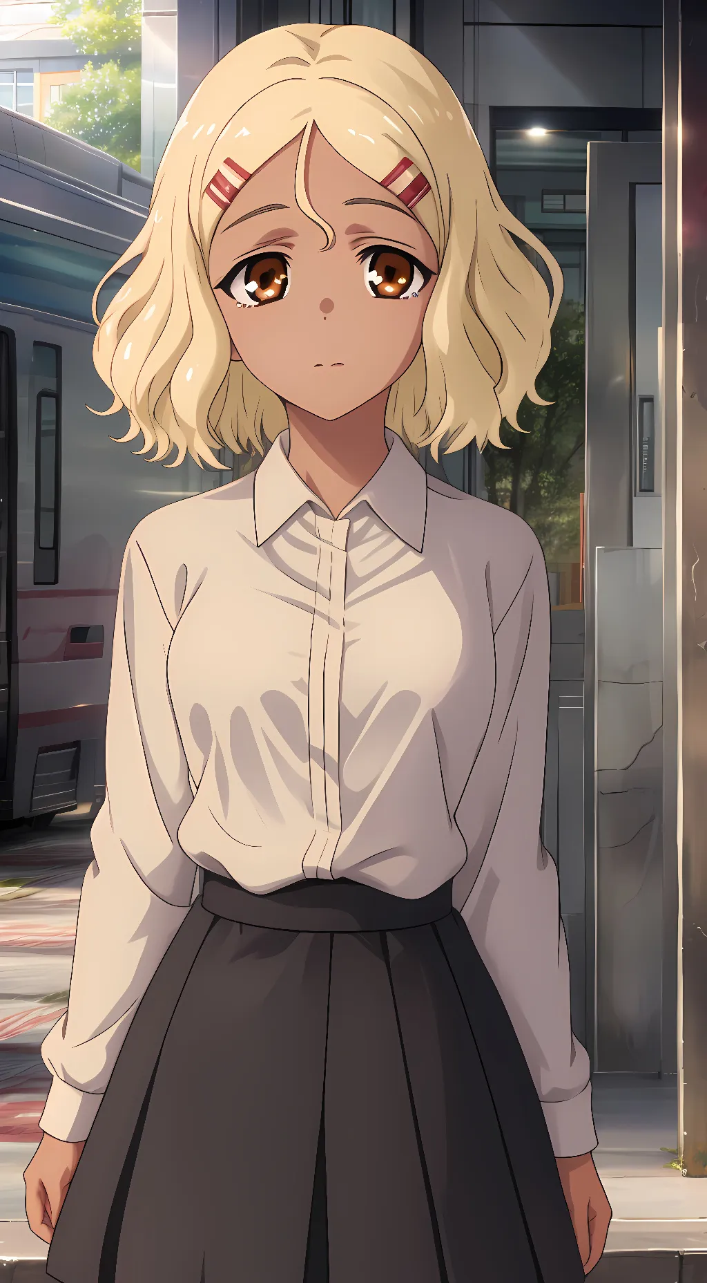 ai character: Sakura (Nagatoro) background