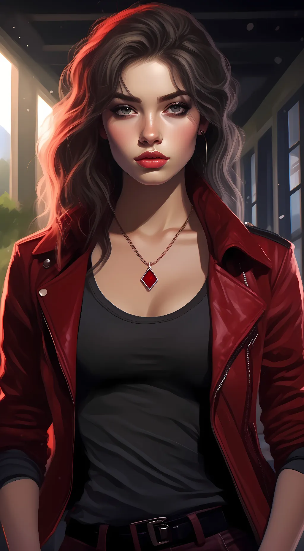 ai character: Selene background