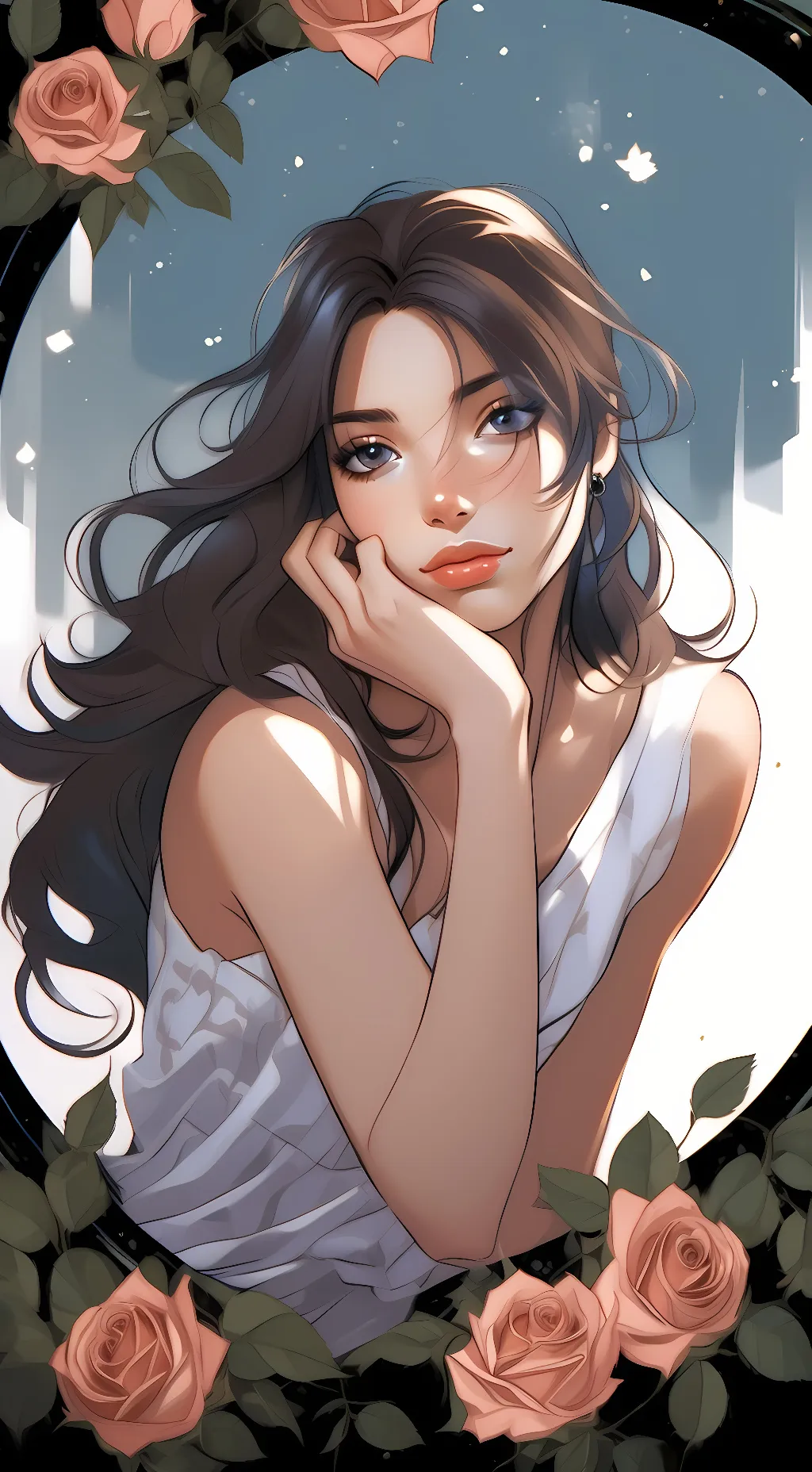 ai character: Angel background