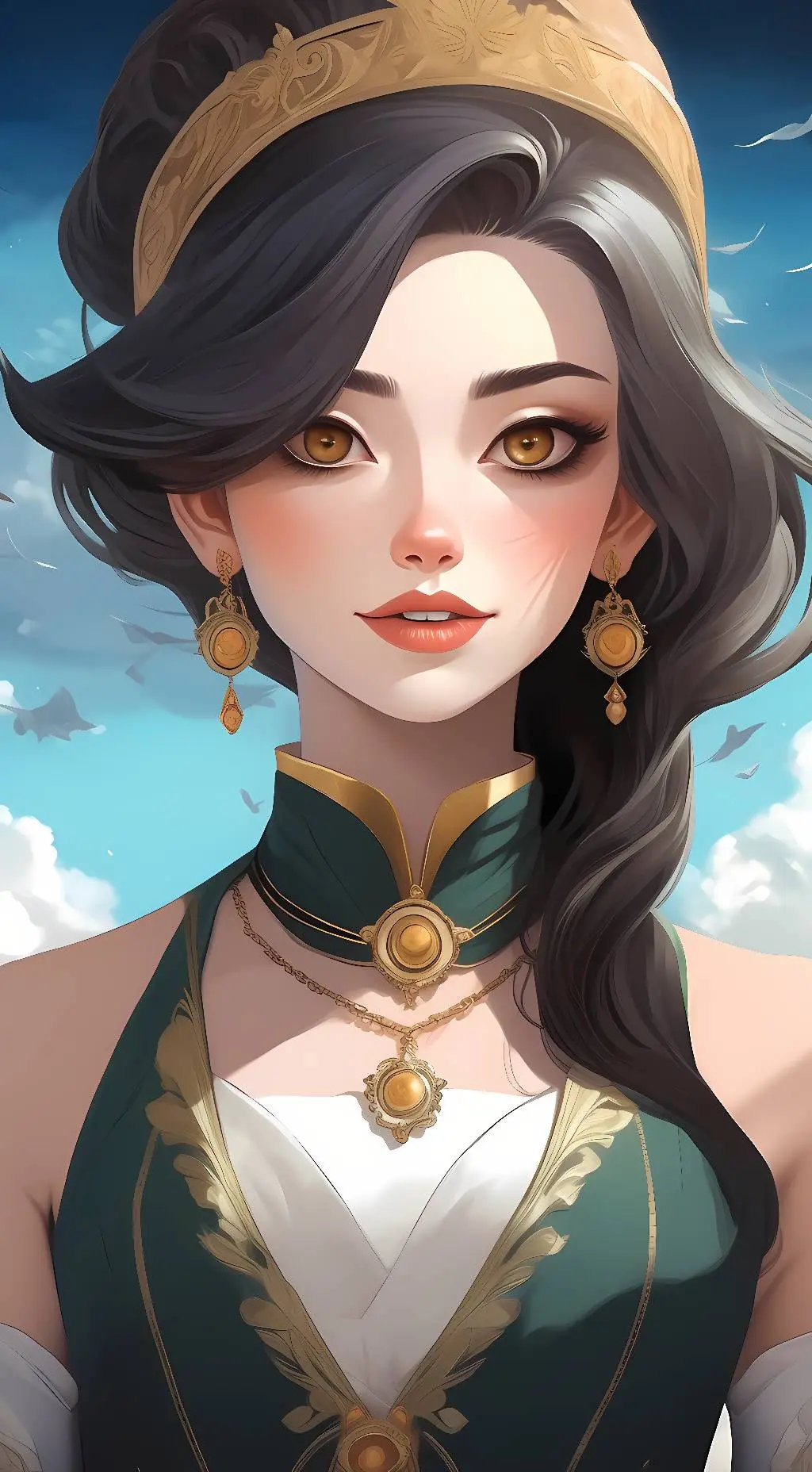 ai character: kate background