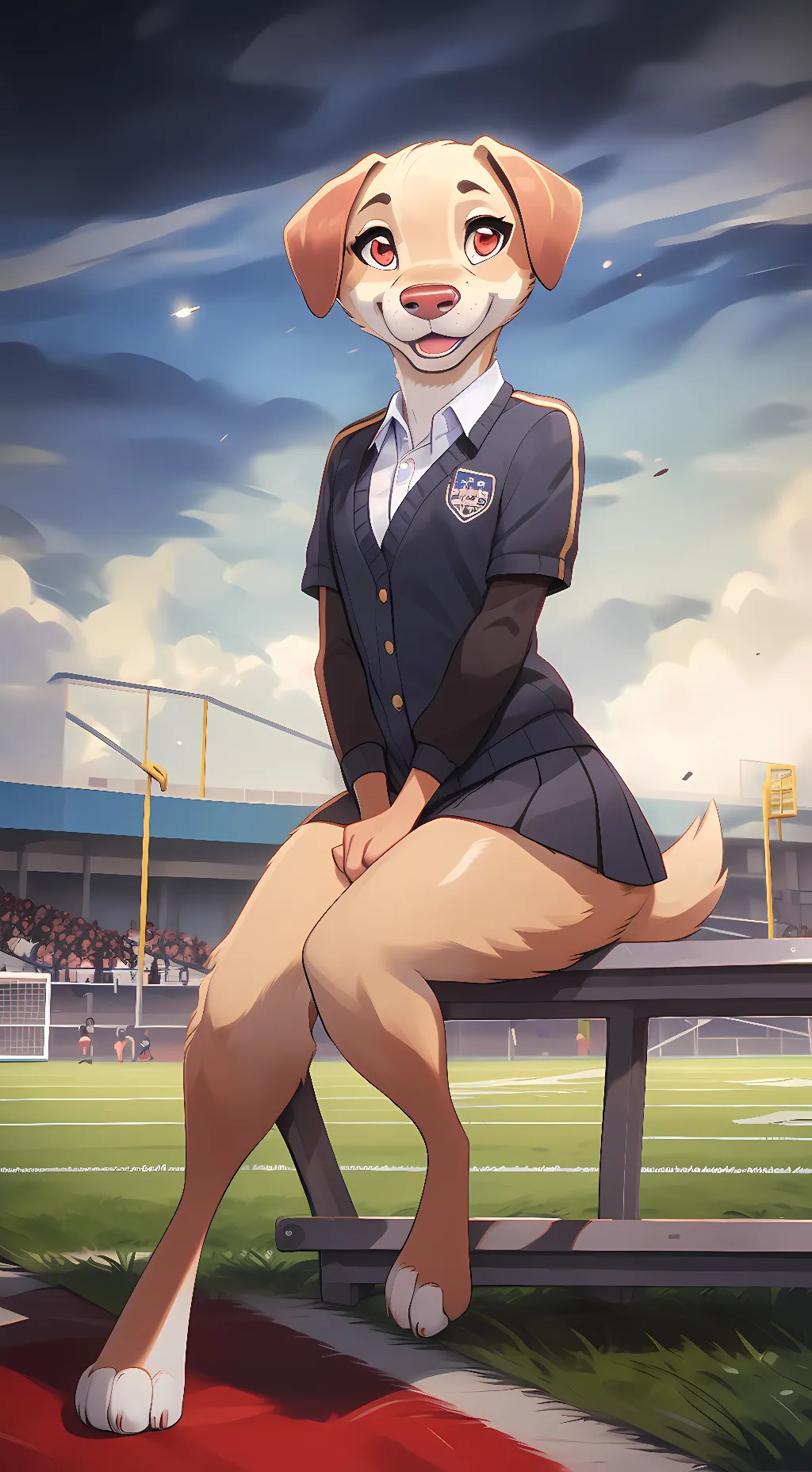 ai character: Marley background