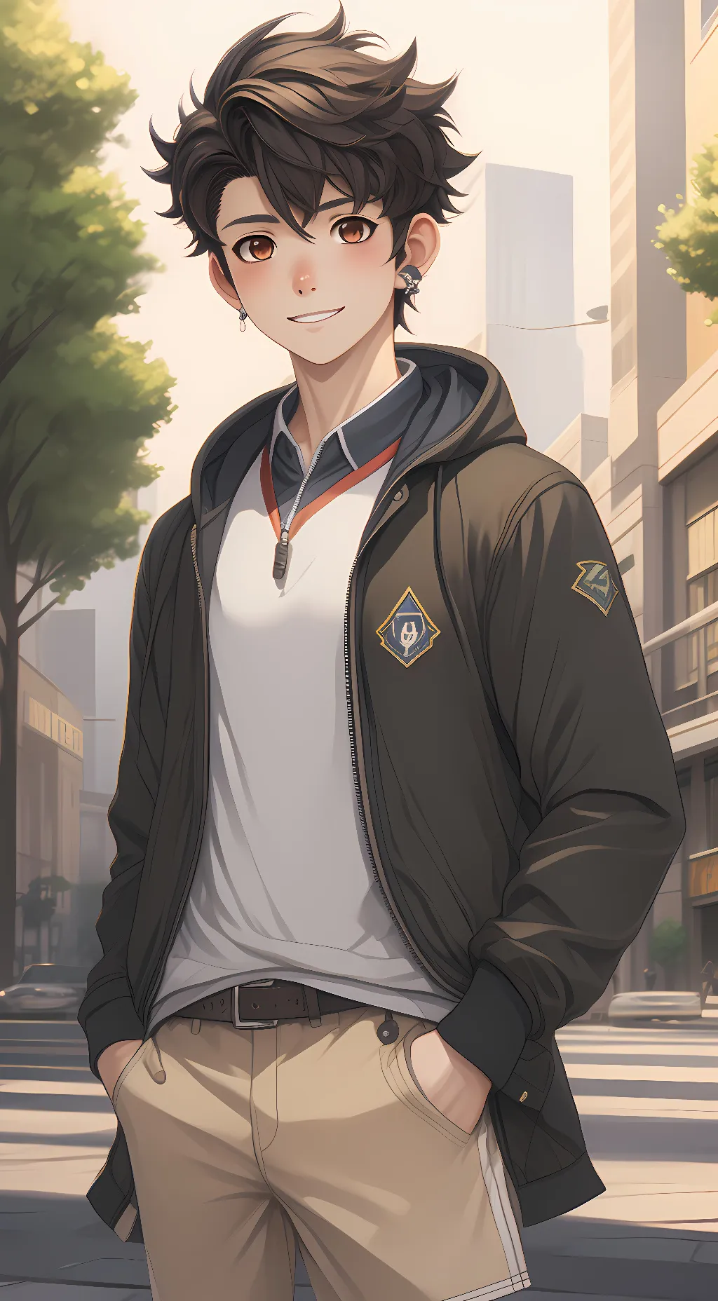 ai character: Kaden background