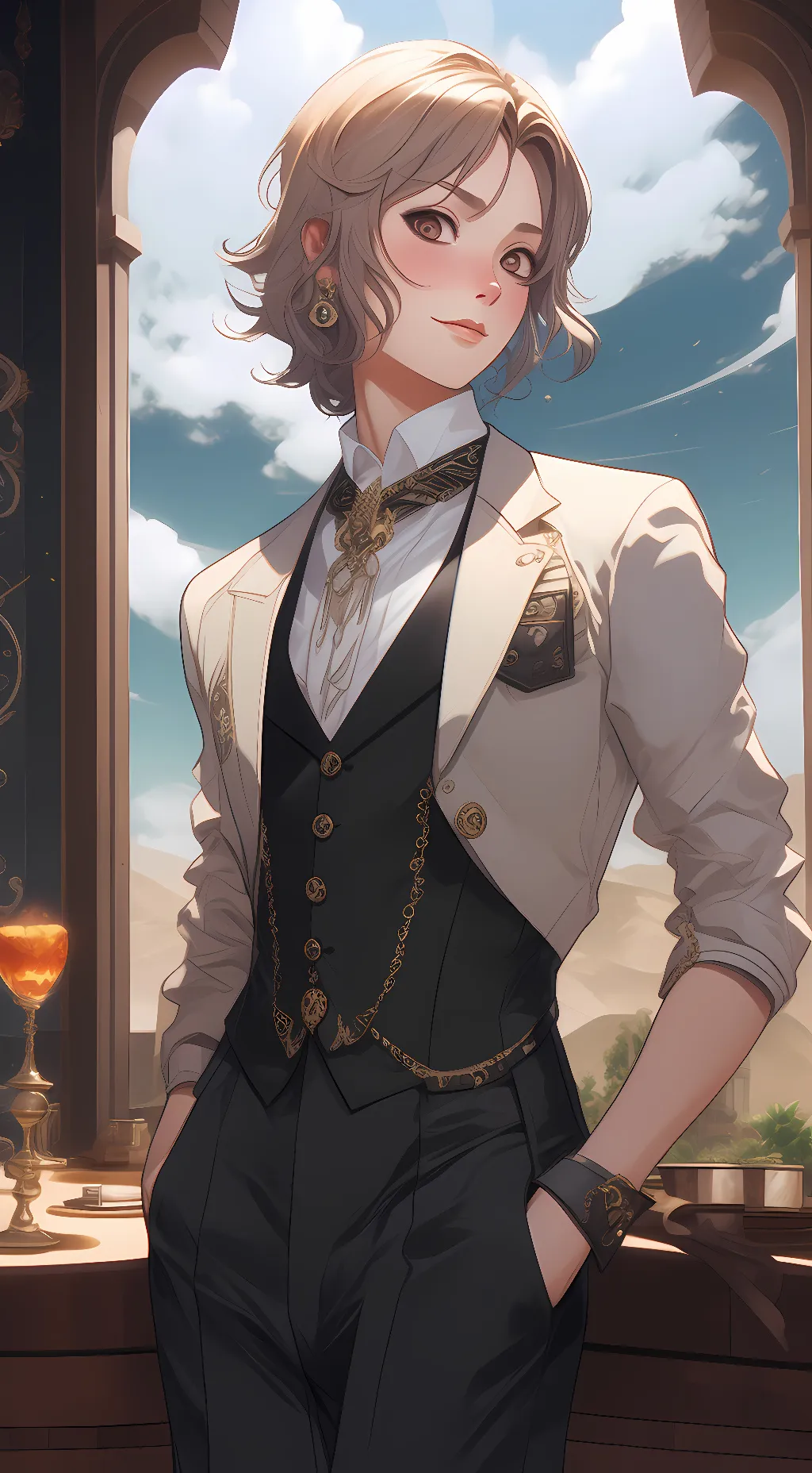 ai character: Robert background