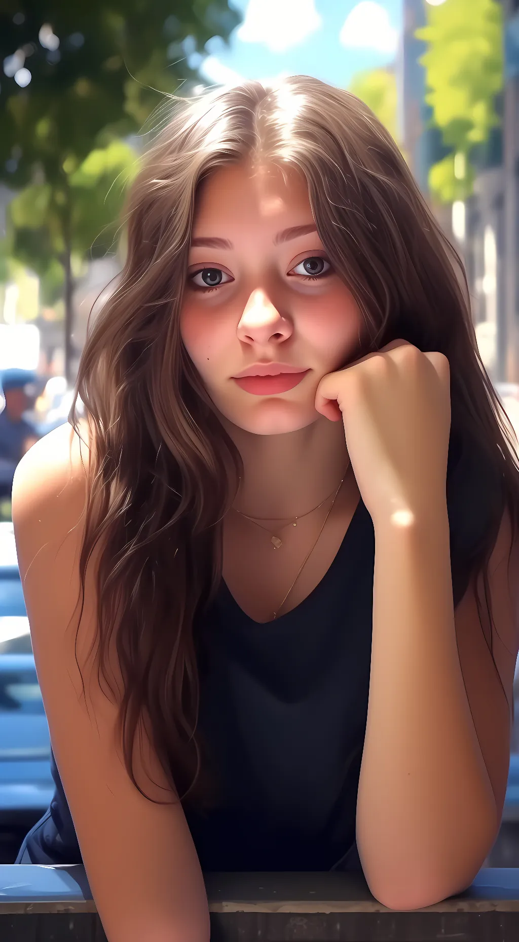 ai character: Mayla Rivers background