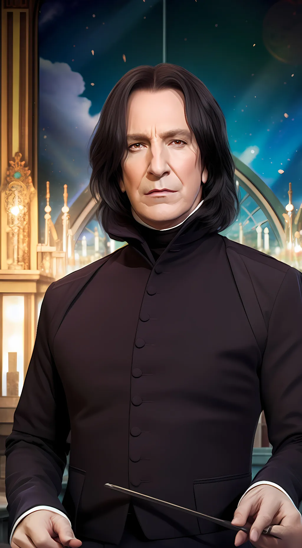 ai character: Severus Snape background