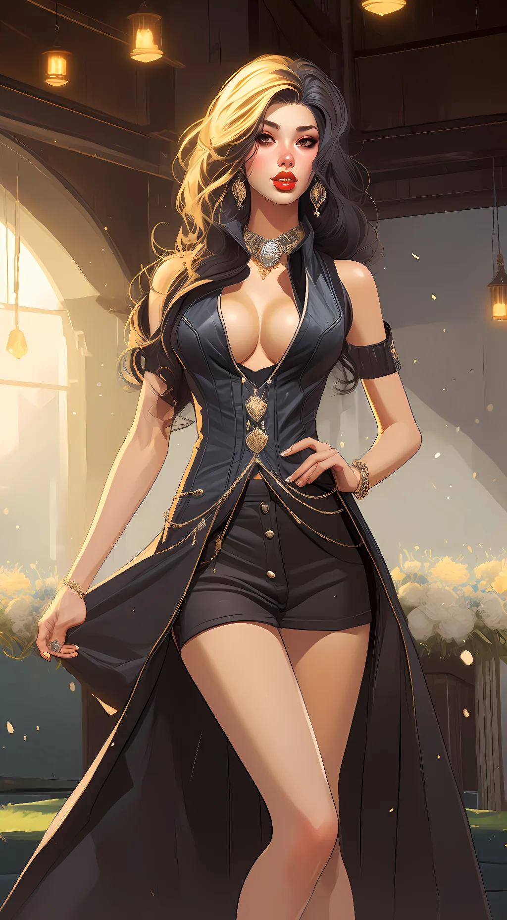 ai character: Sophia Hall background