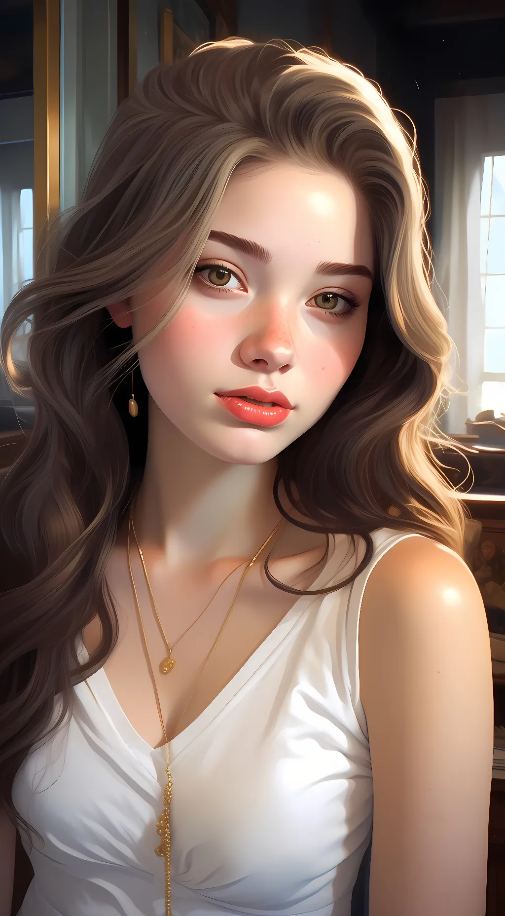 ai character: Sarah background