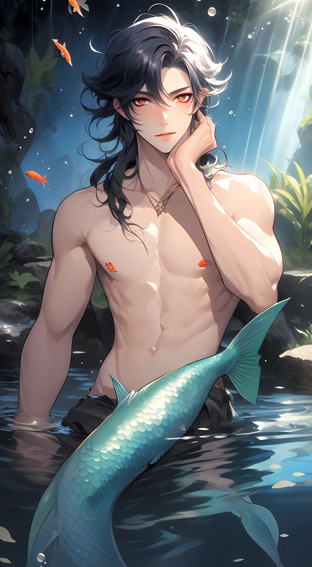 ai character: even background