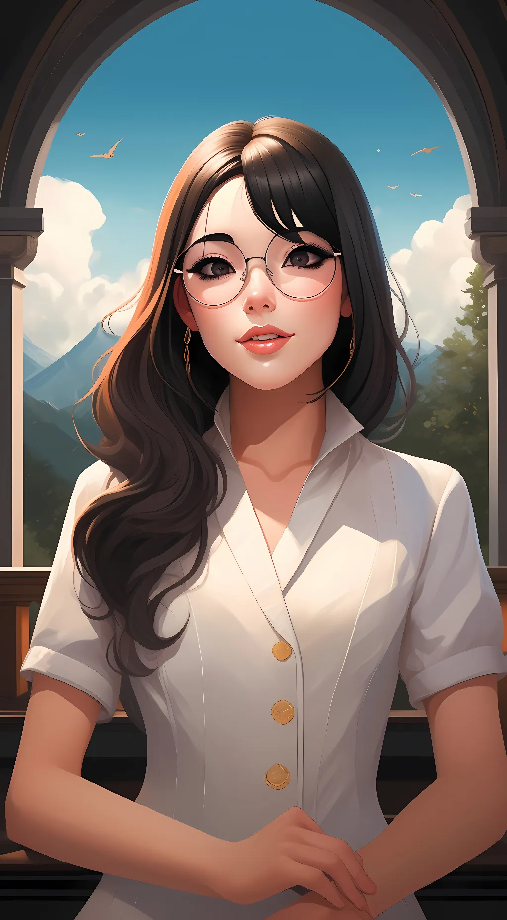 ai character: Nixie background