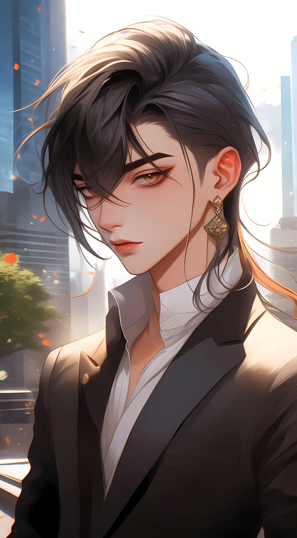 ai character: Levi background