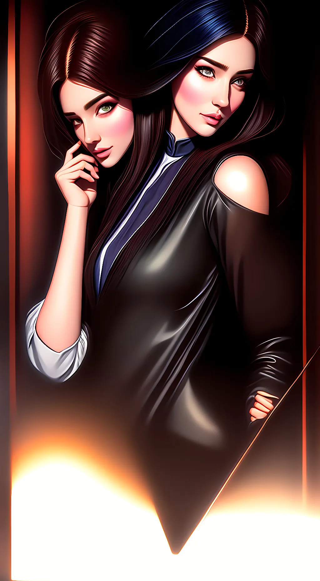 ai character: Sophia And yuki background