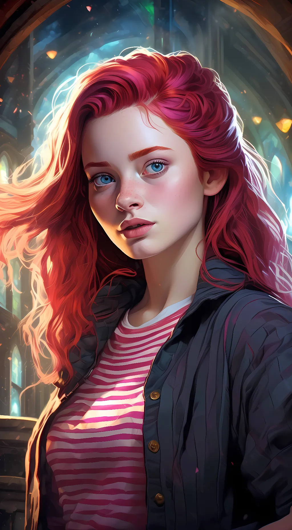 ai character: max Mayfield background