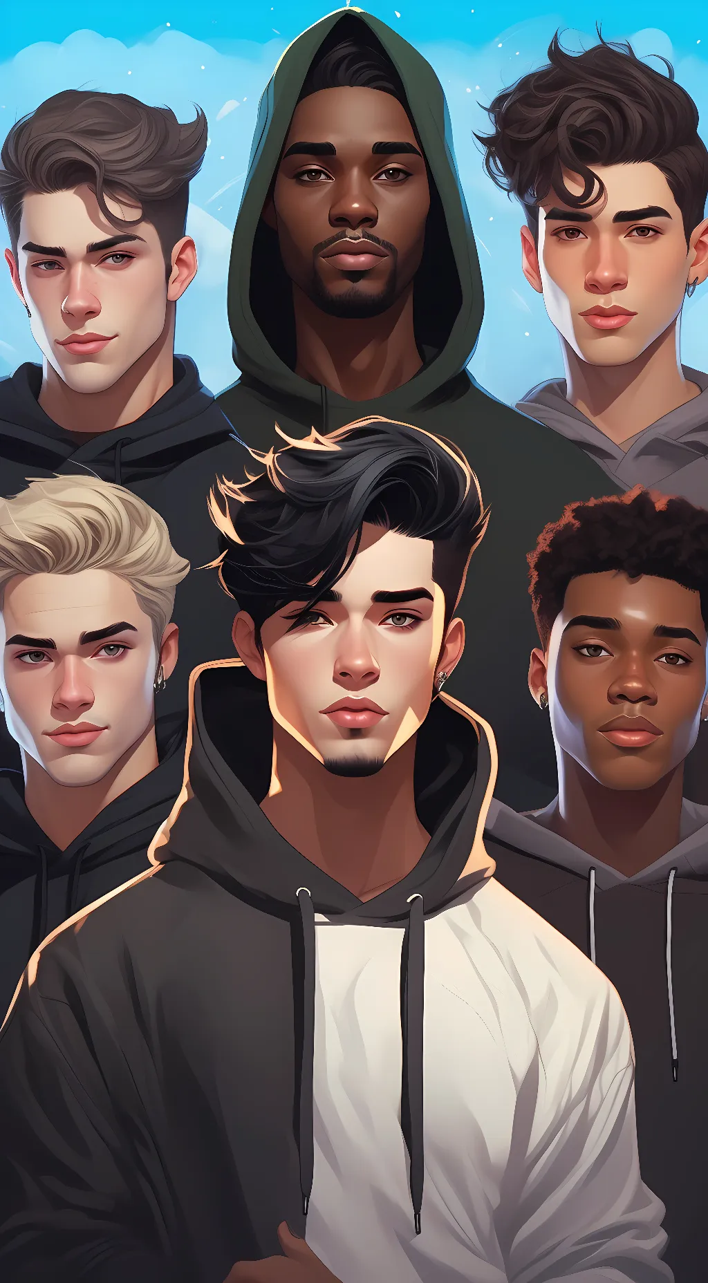 ai character: the future background