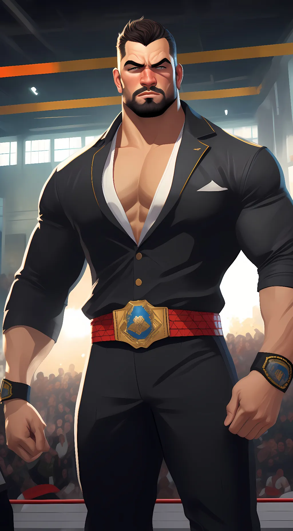 ai character: Adam Axel background