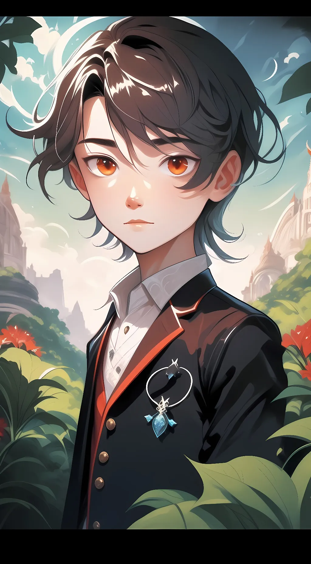 ai character: Naruto background