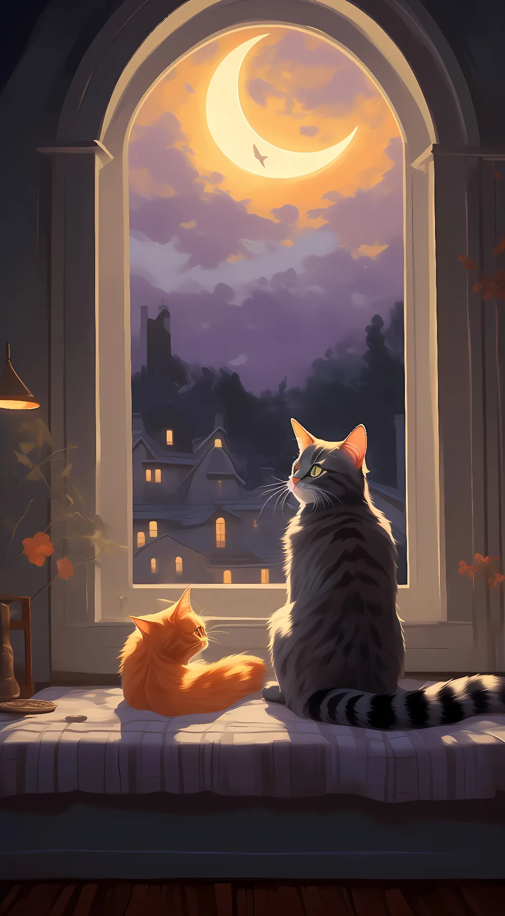 ai character: bubbly and ginger background