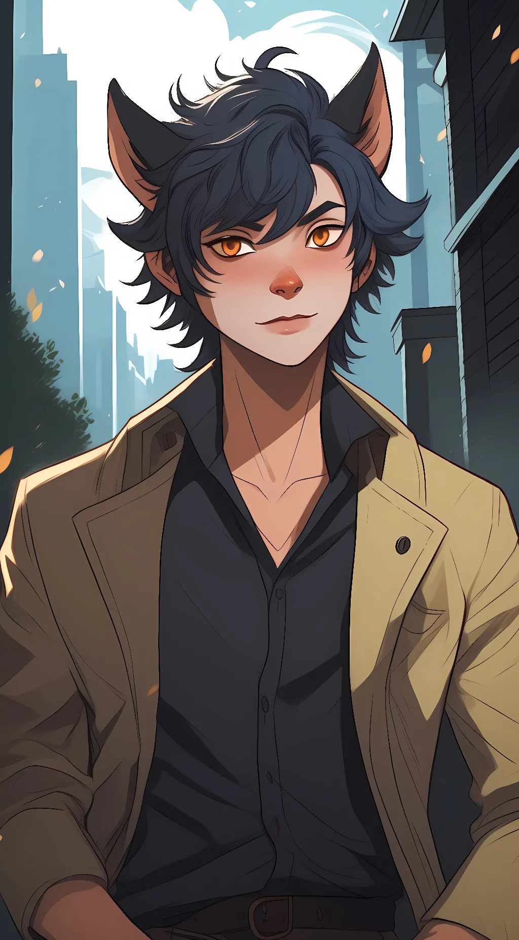 ai character: alex background