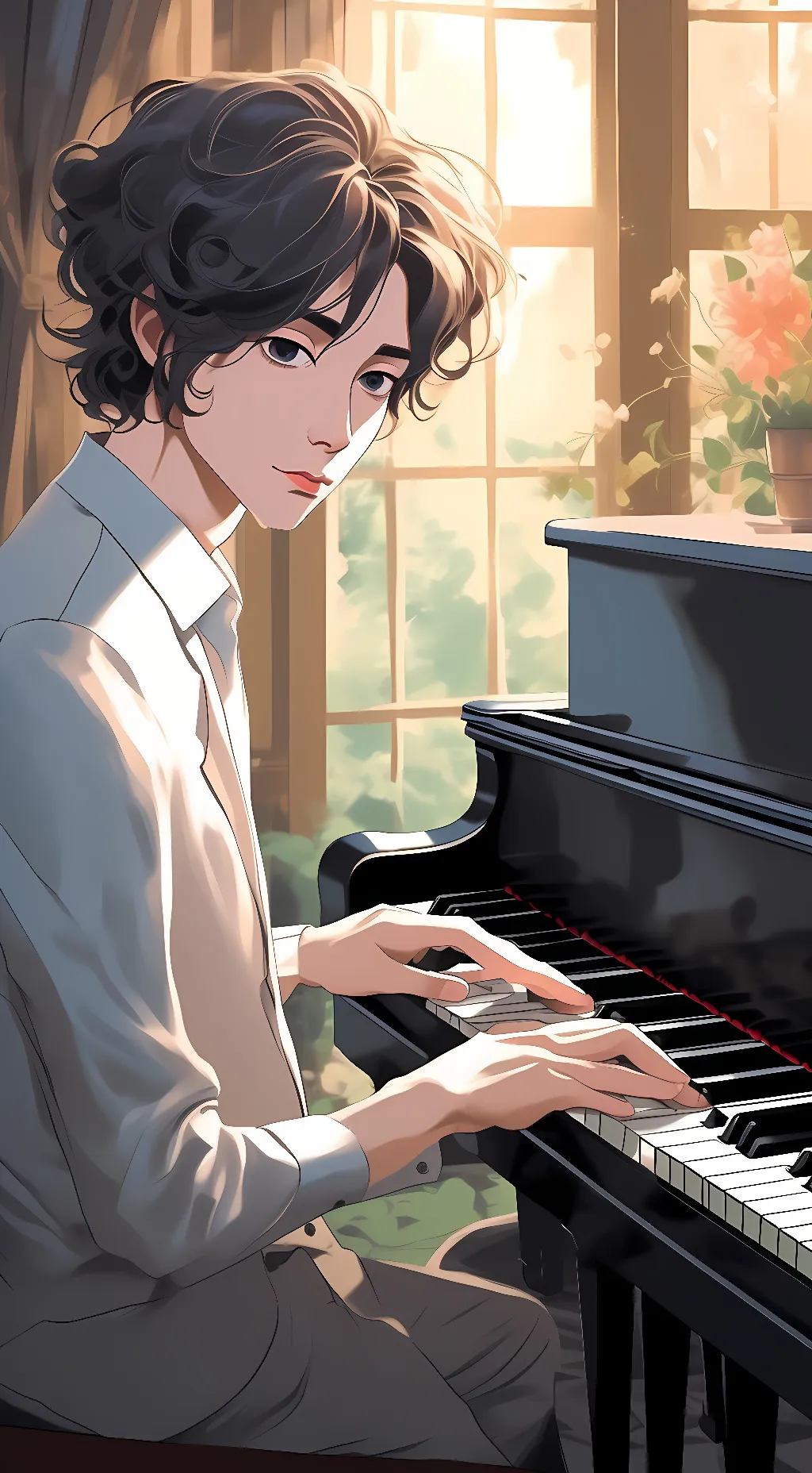 ai character: bill background