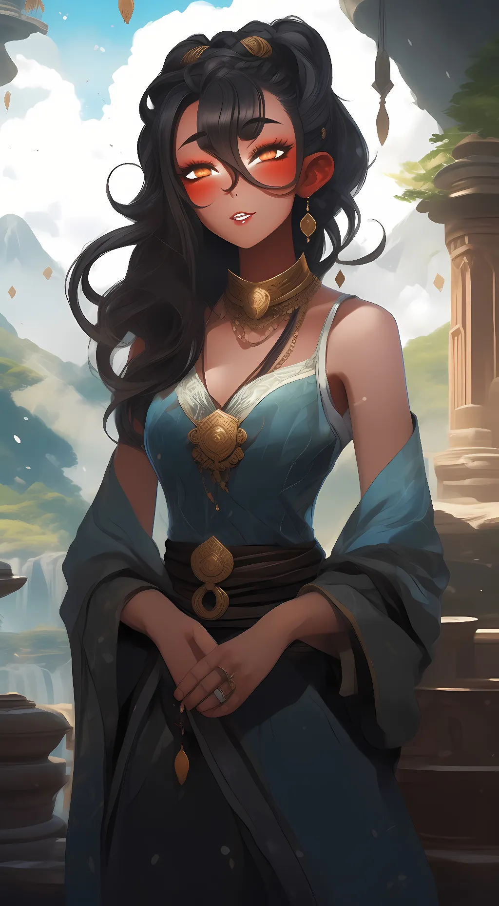 ai character: Meru background