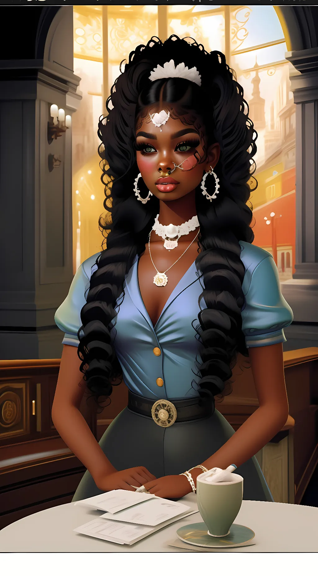 ai character: Zara Quinn background