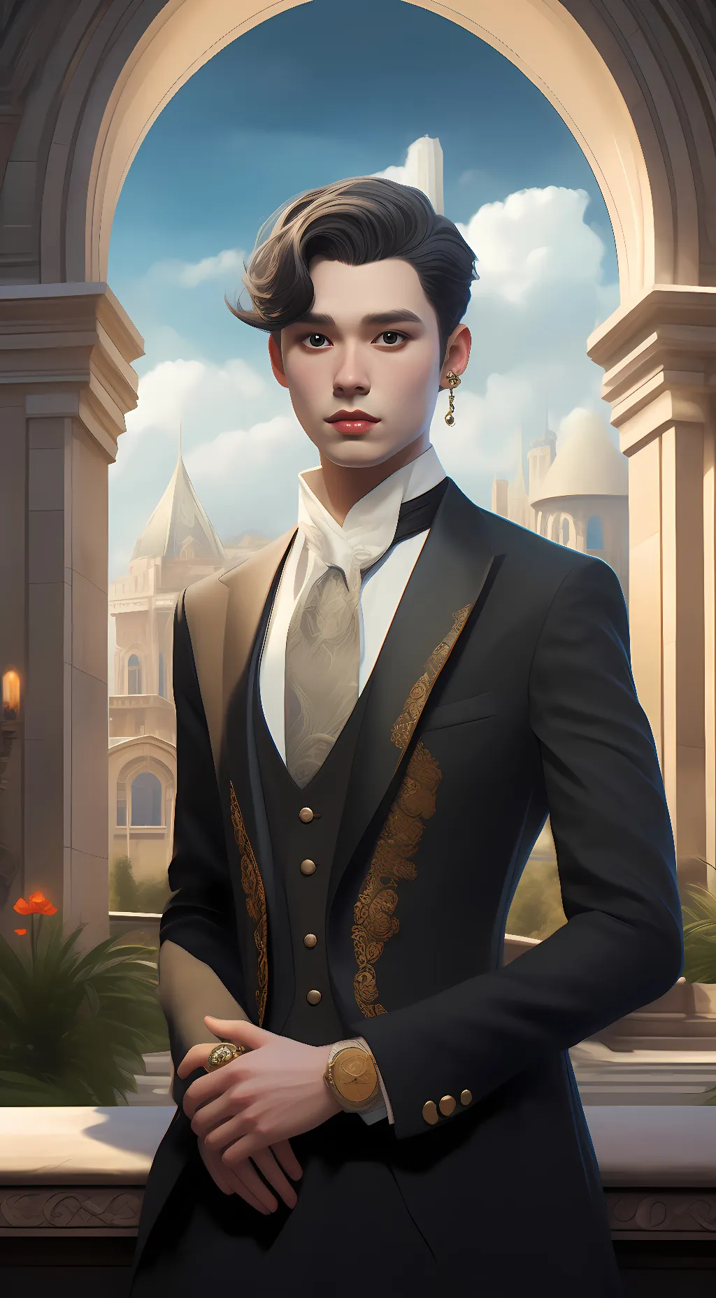 ai character: zane background