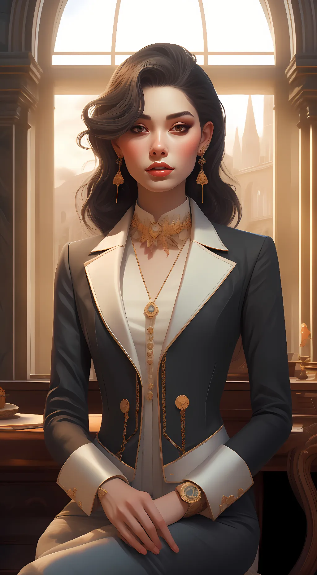 ai character: Ava Rossi background