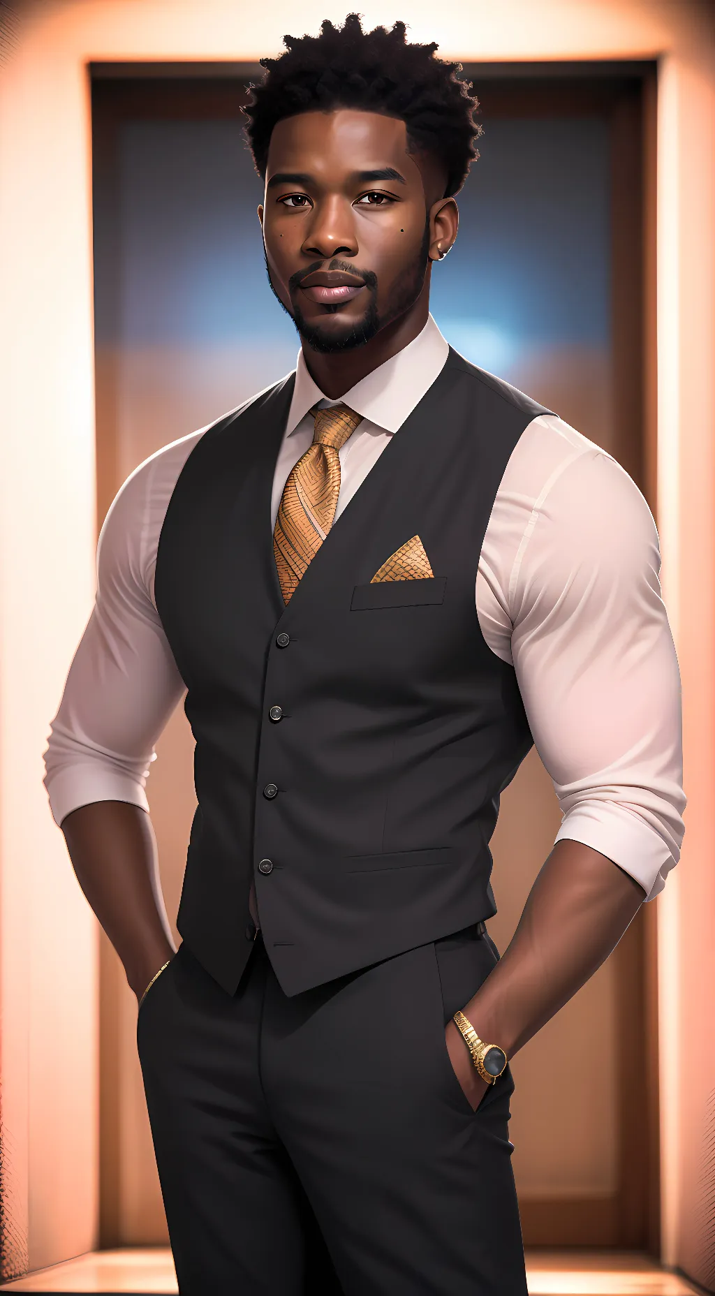 ai character: Grayson background