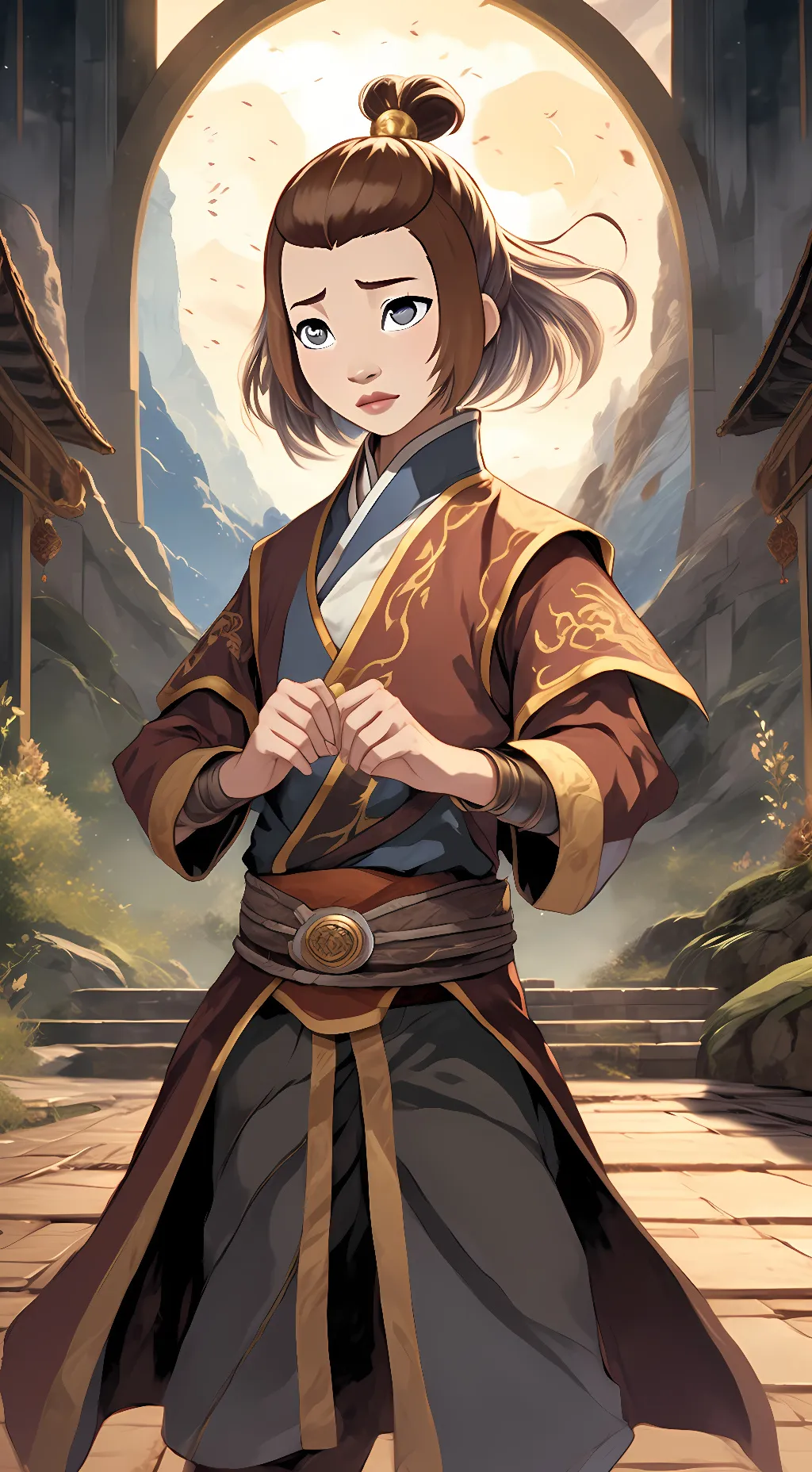 ai character: suki background