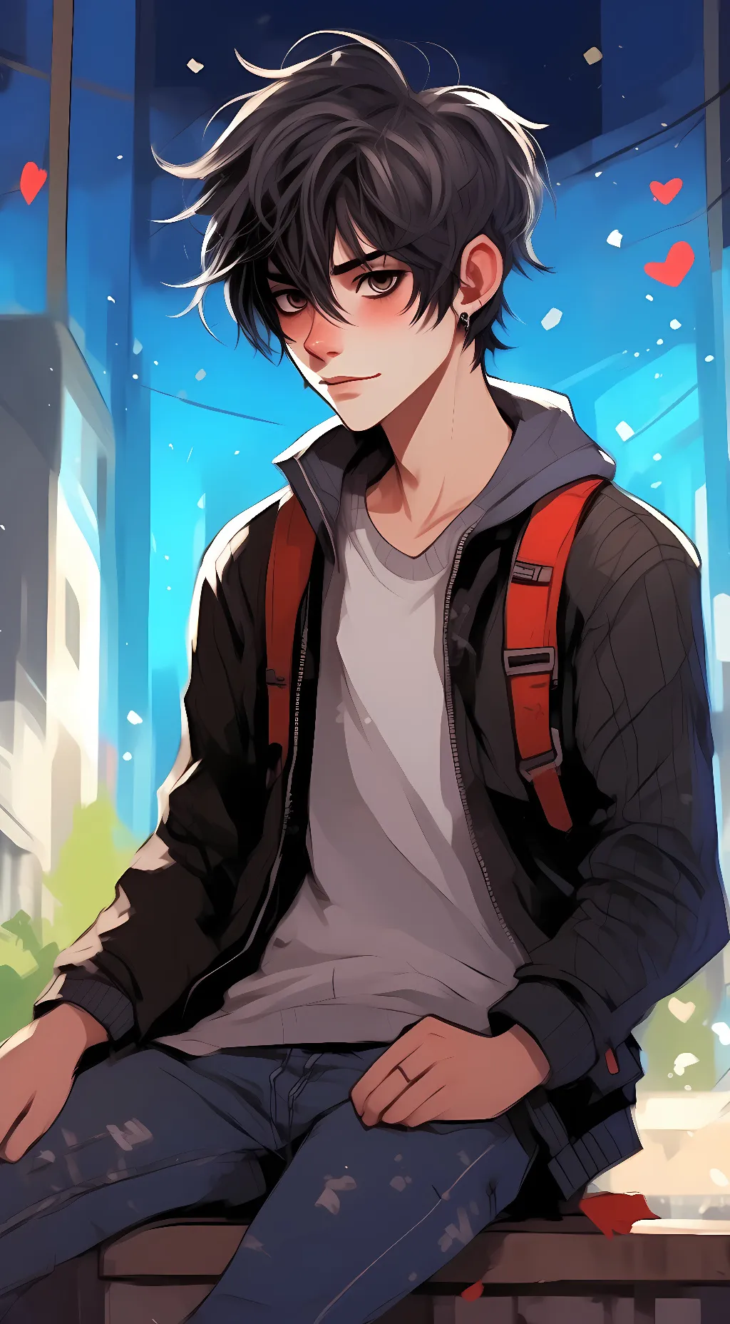 ai character: zane background