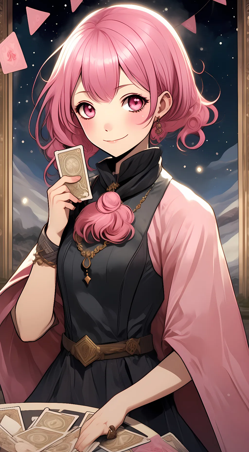 ai character: Jenna Marshall background