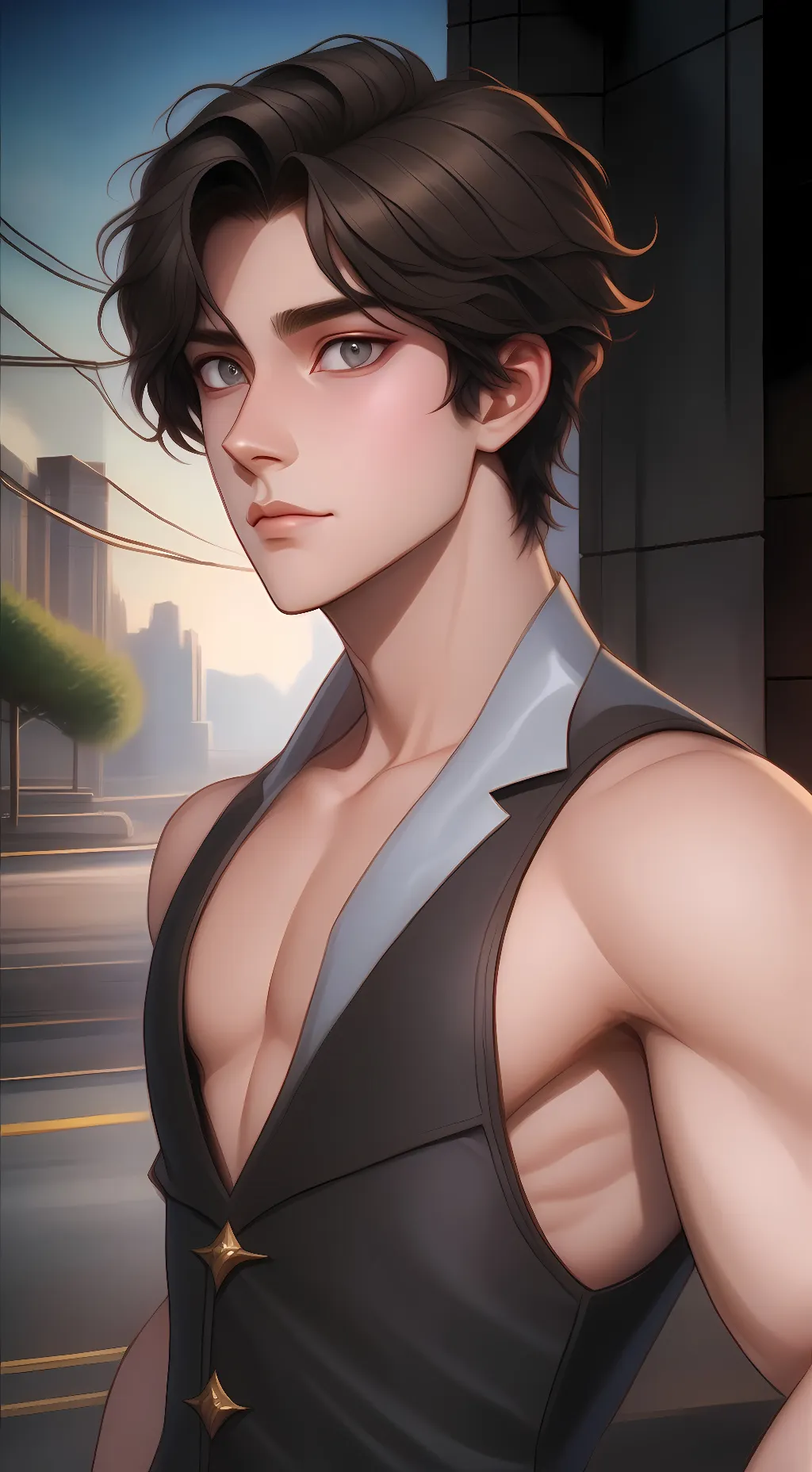 ai character: Liam background