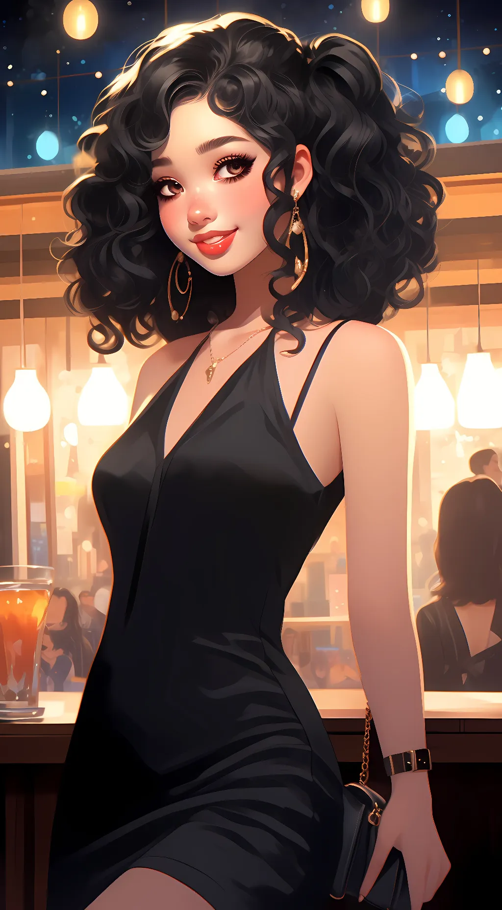 ai character: AMANDA background