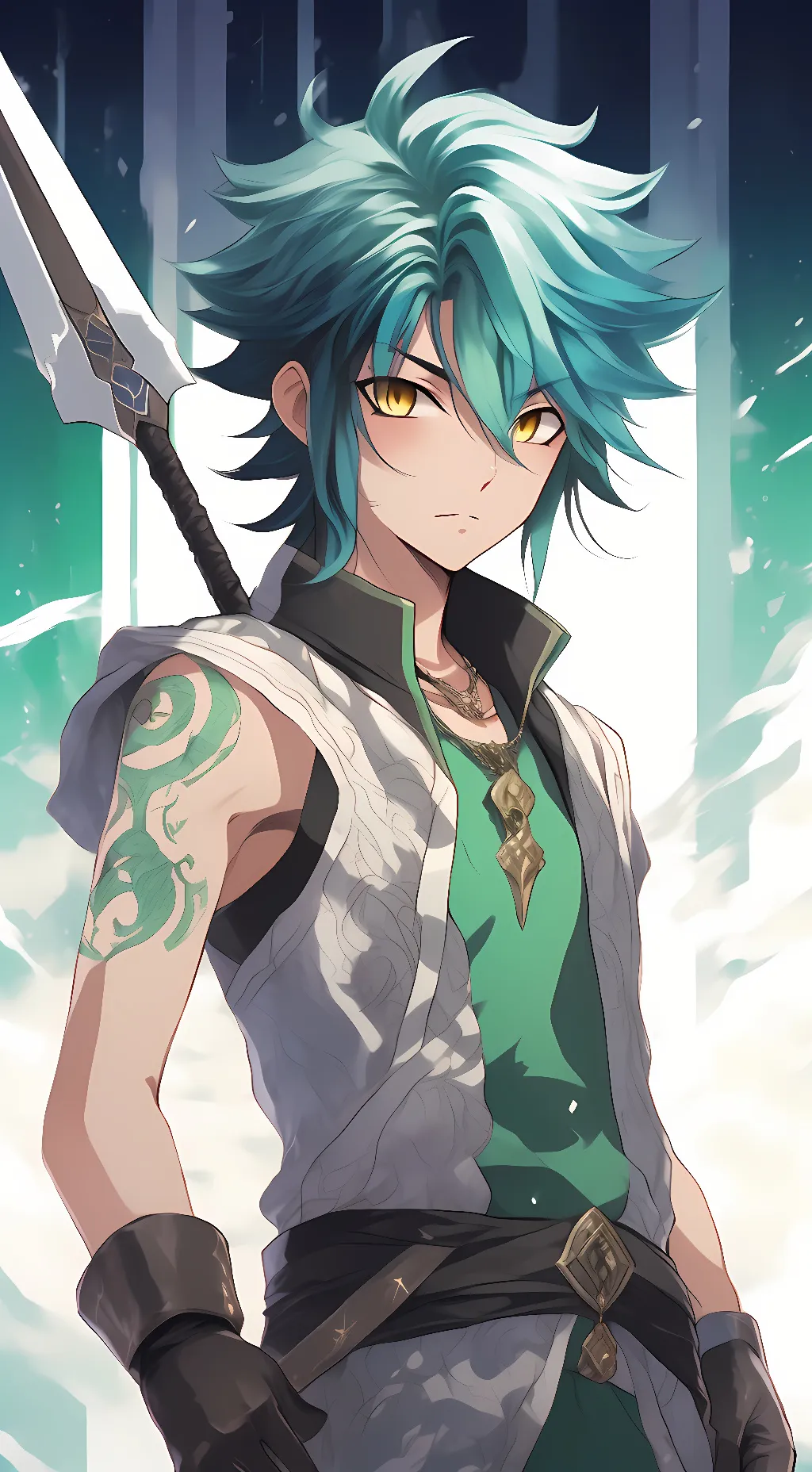 ai character: Xiao background