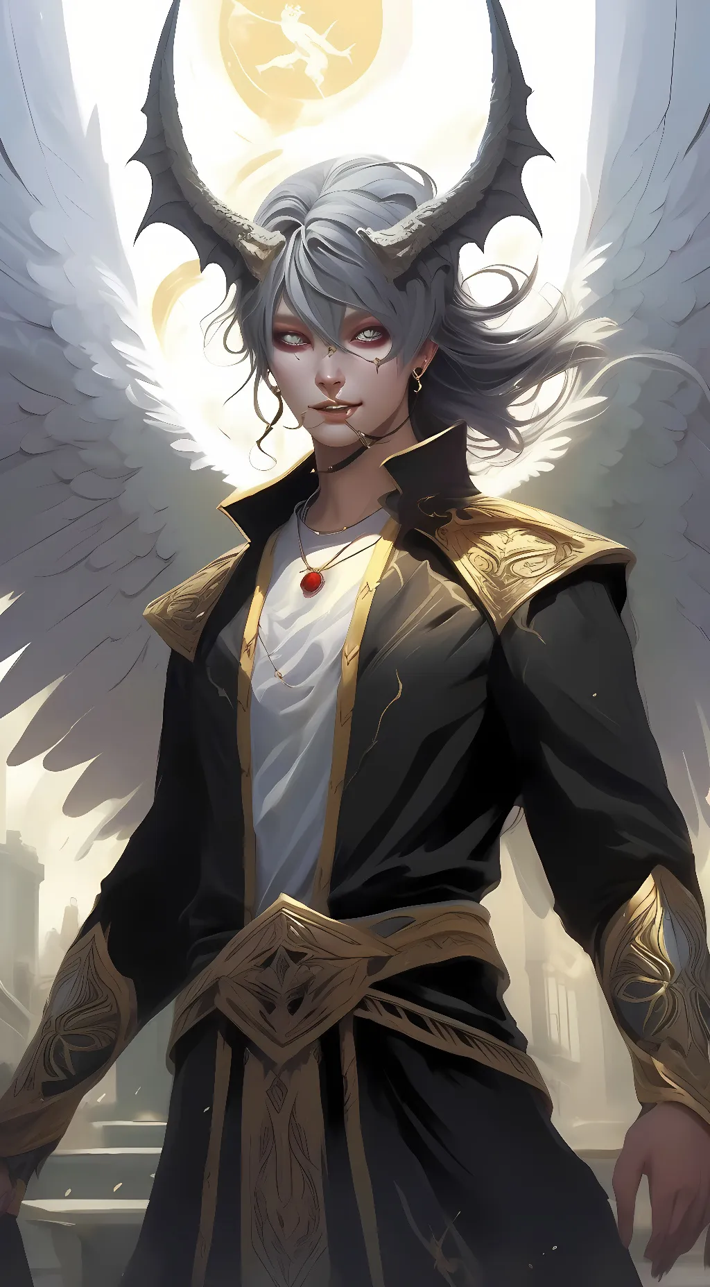 ai character: Unnamed background