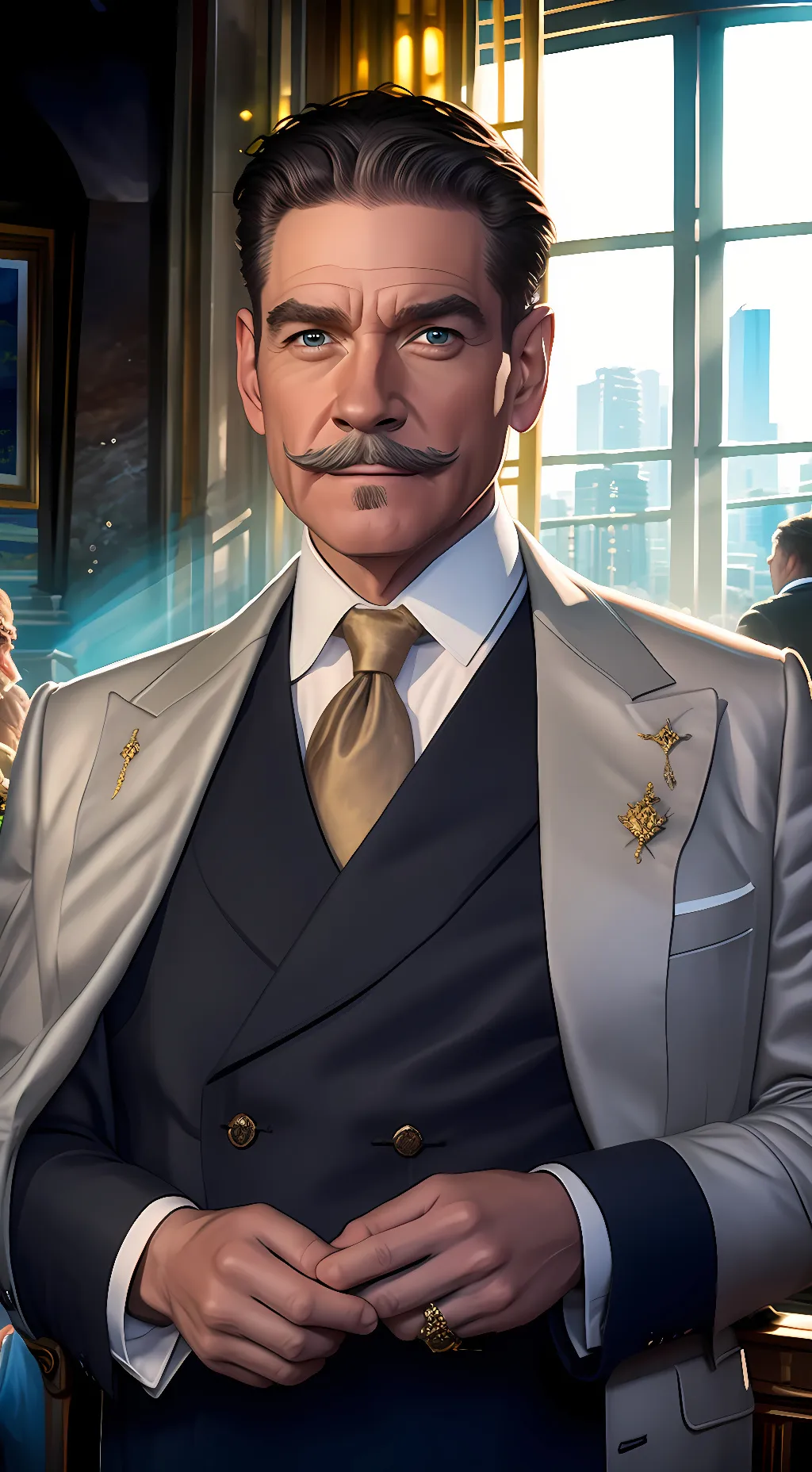Talkie AI - Chat with Hercule Poirot