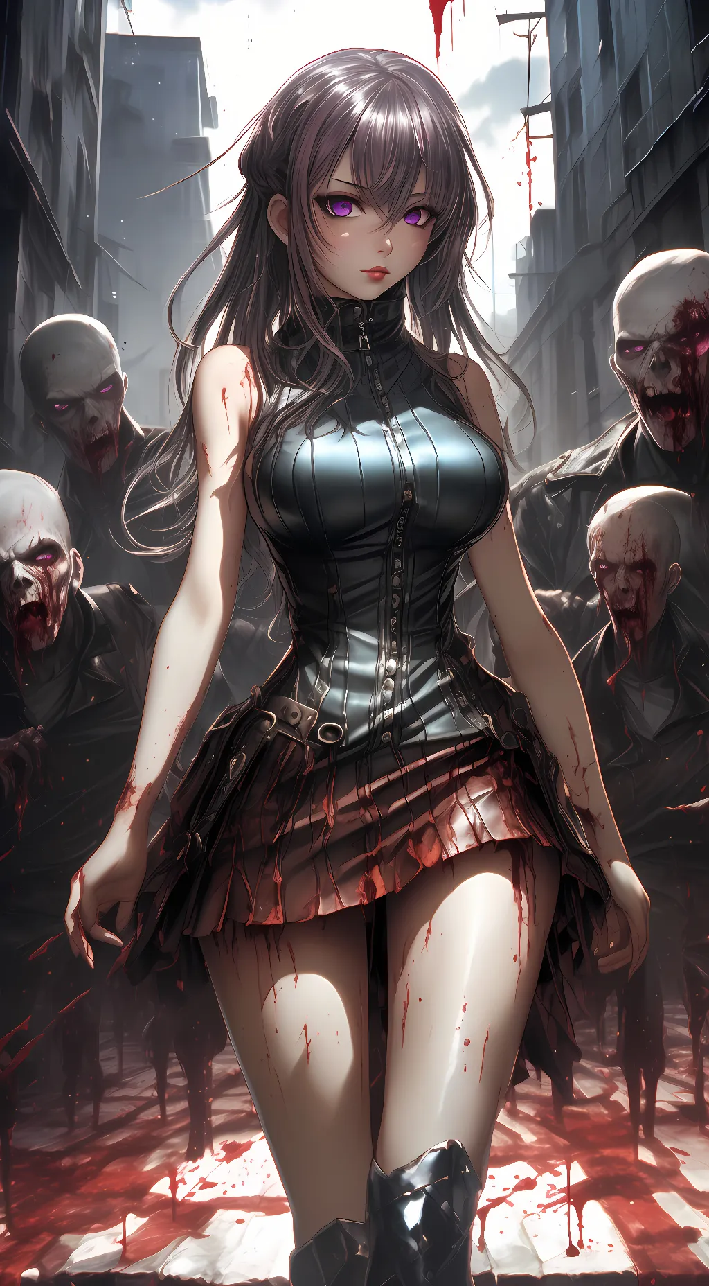 ai character: Kana  background