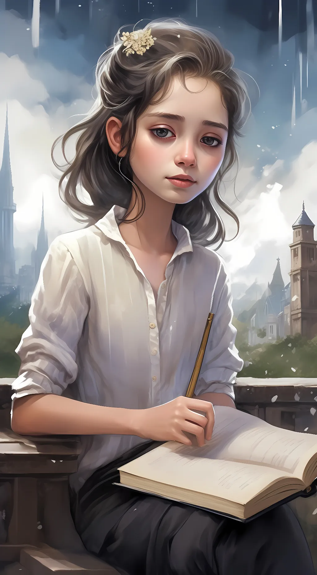 ai character: Maya background