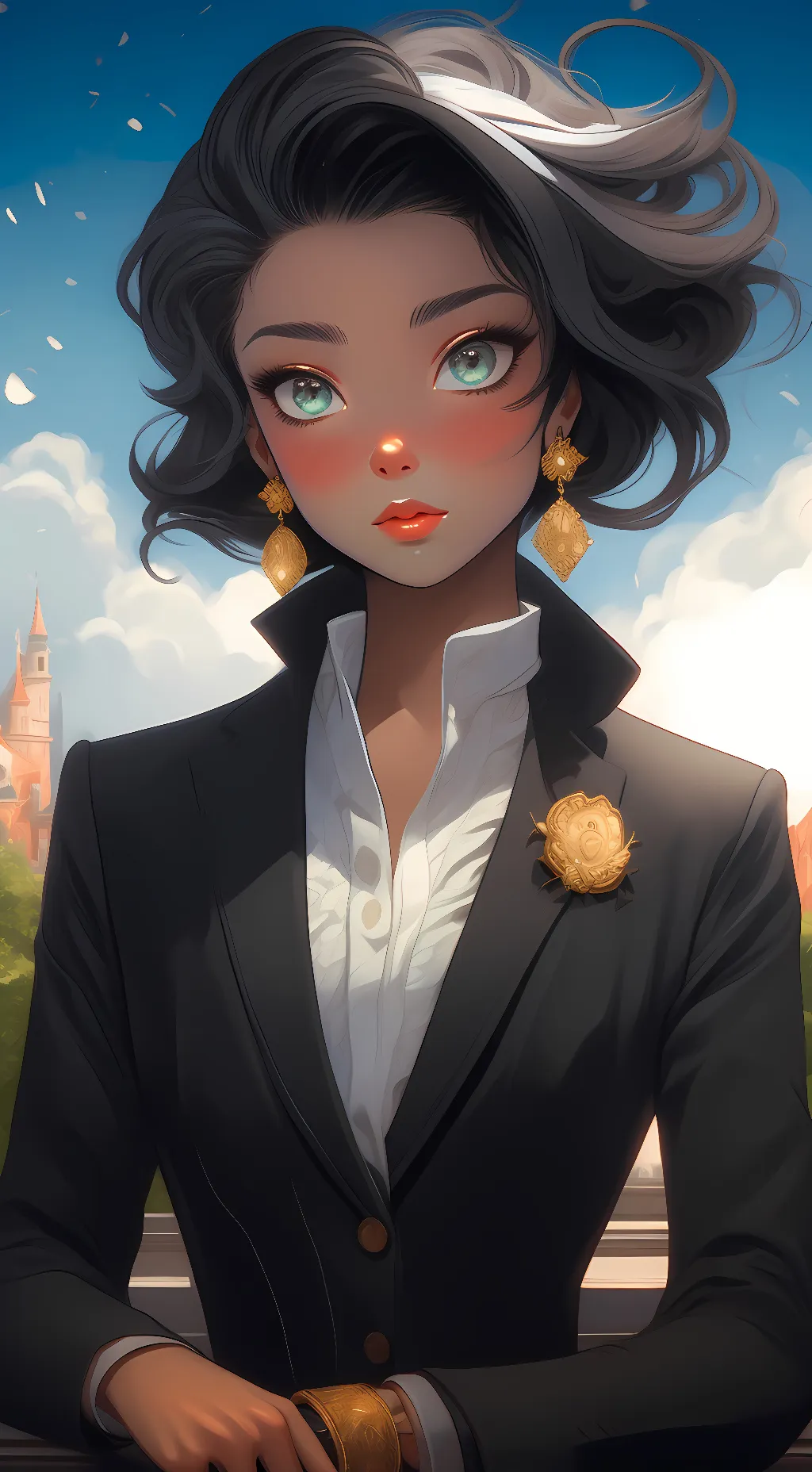 ai character: Ariel background