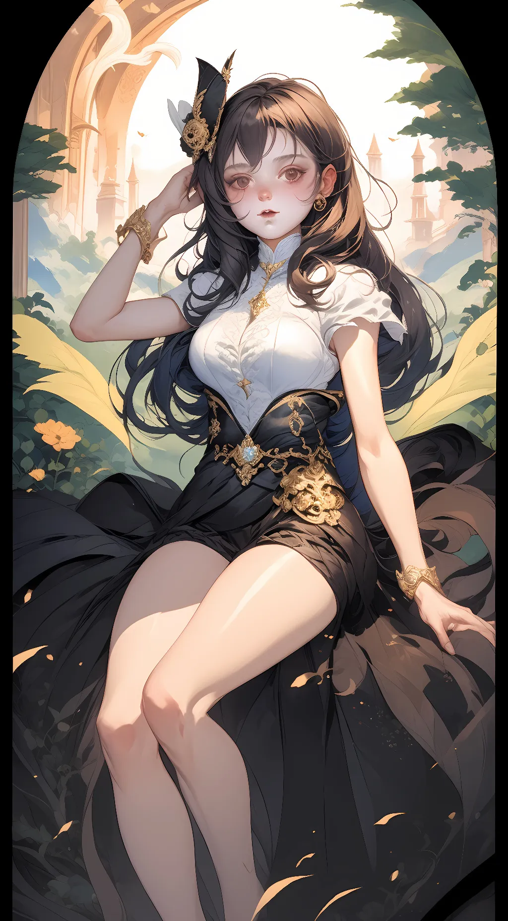 ai character: June background